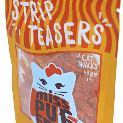 AnimalstoreXL Catsnacks Strip Teasers 45g x3 Voordeelbundel