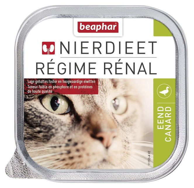 Nierendiät Katze - Ente 100g