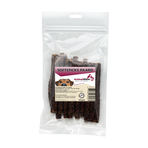 AnimalstoreXL Softsticks Paard 100g