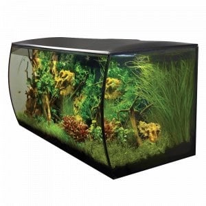 Flex Aquarium Komplett 123L Schwarz