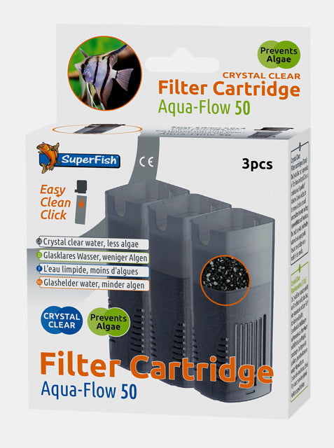 Aqua-Flow 50 Crystal Clear Filtercartridges