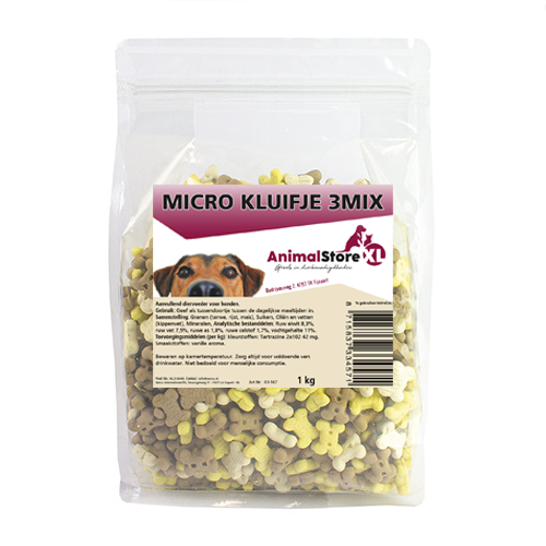 Micro-kluifje vanille 1kg