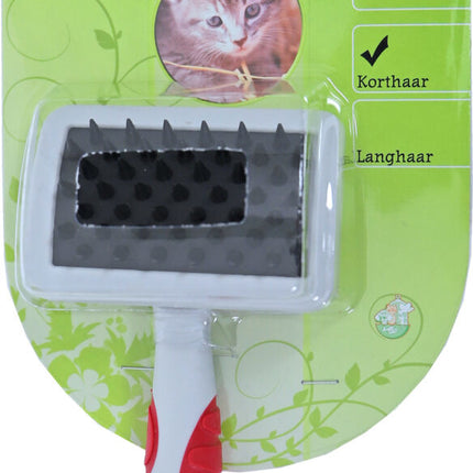 Massageborstel Rubber Small Kat