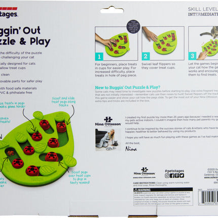 AnimalstoreXL Nina Ottosson Kattenspel Puzzle & Play Buggin Out