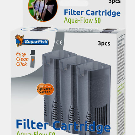 AnimalstoreXL Aqua-Flow 50 Easy Click Filtercartridges