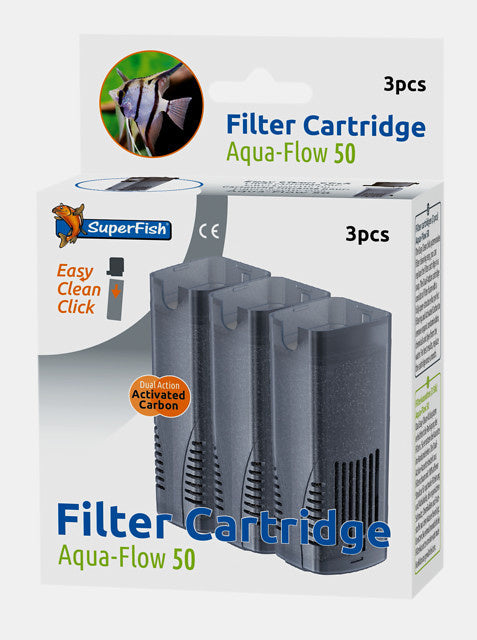 Aqua-Flow 50 Easy Click Filtercartridges