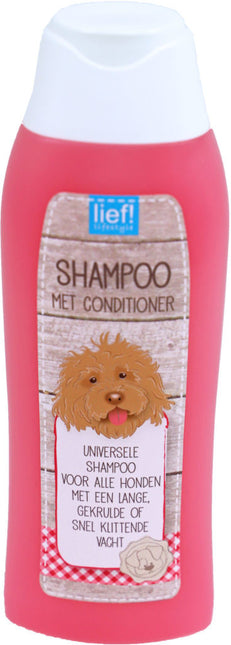 Hundeshampoo und Spülung für langes Haar, Bündel