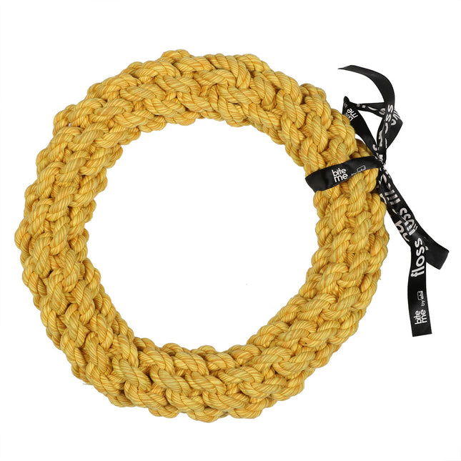 Da-Chain Gevlochten Ring 28cm Geel