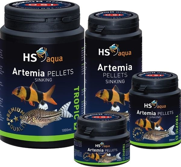 Hs Aqua Artemia Pellets 1000ml x2