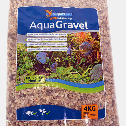 AnimalstoreXL aquariumgrind gravel light 3-6 mm, 4 kilo