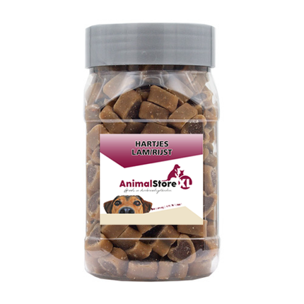 Lammherzen und Reis 250g