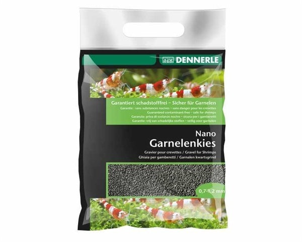 Nano Garnelenkies Sulwesi Schwarz 0,5-1,2 mm 2 kg