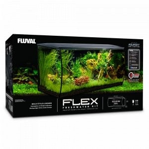 Flex Aquarium Compleet 123L Zwart