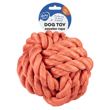 Sweater Rope Ball L - 20x20x20cm Rot