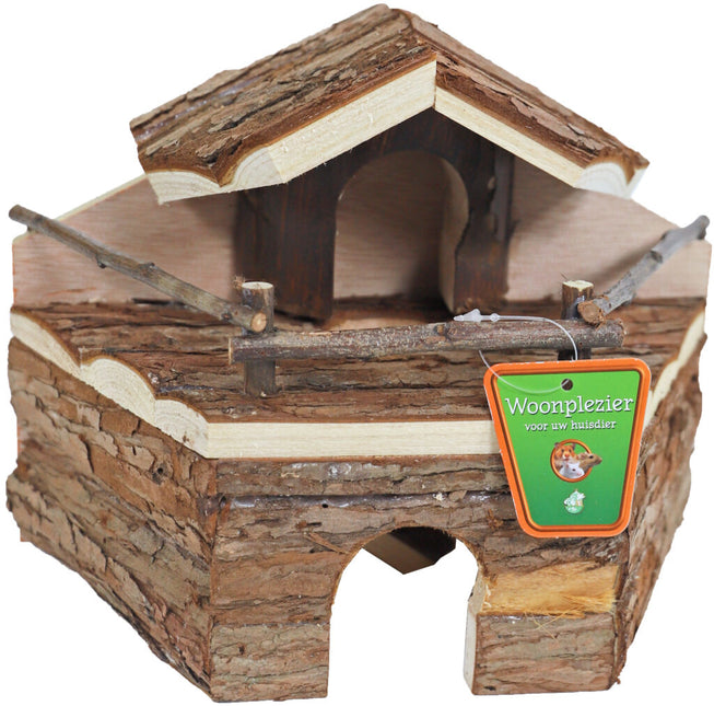 Hamsterhaus Naturböden 22cm