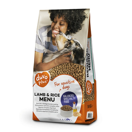 AnimalstoreXL Hond Lam & Rijst Voer + Snack + GRATIS voeremmer
