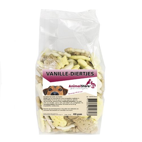 Vanilletiere 400g