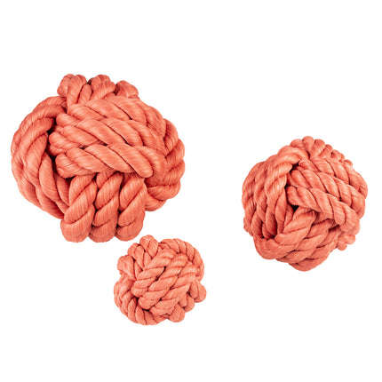 Sweater Rope Ball L - 20x20x20cm Rot