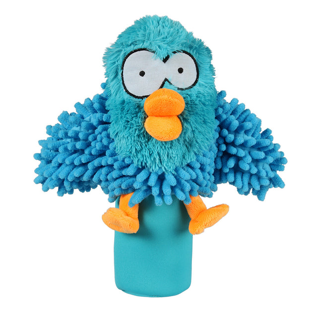 Cooles Kuscheltier Oohoo Bottle Blau