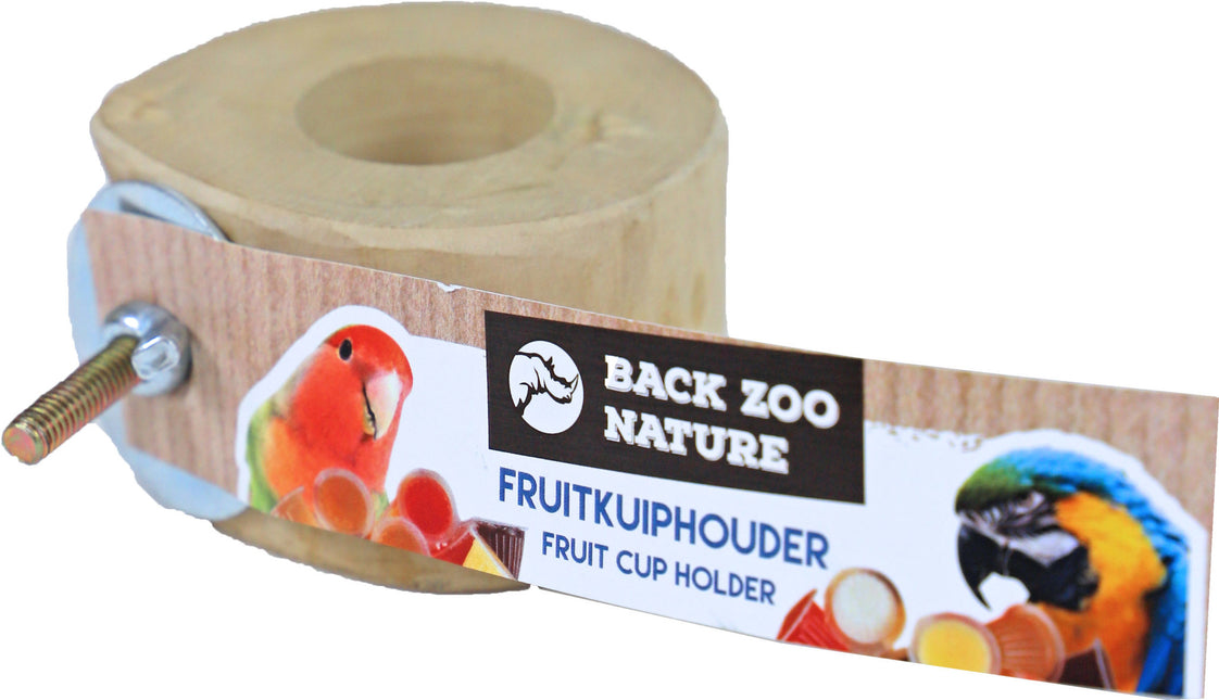 Fruitcuphouder Java Hout met Fruitcups