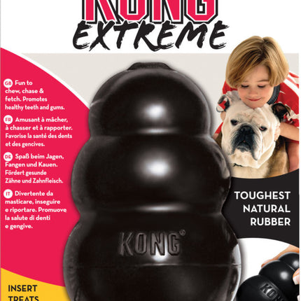 Kong Extreme Rubber Schwarz Medium