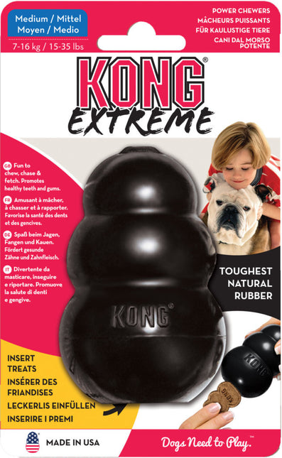 Extreme Rubber Zwart Medium