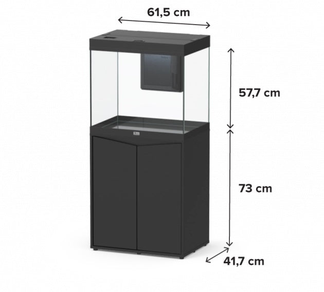 Aquarium Wolga 120 Schwarz-001