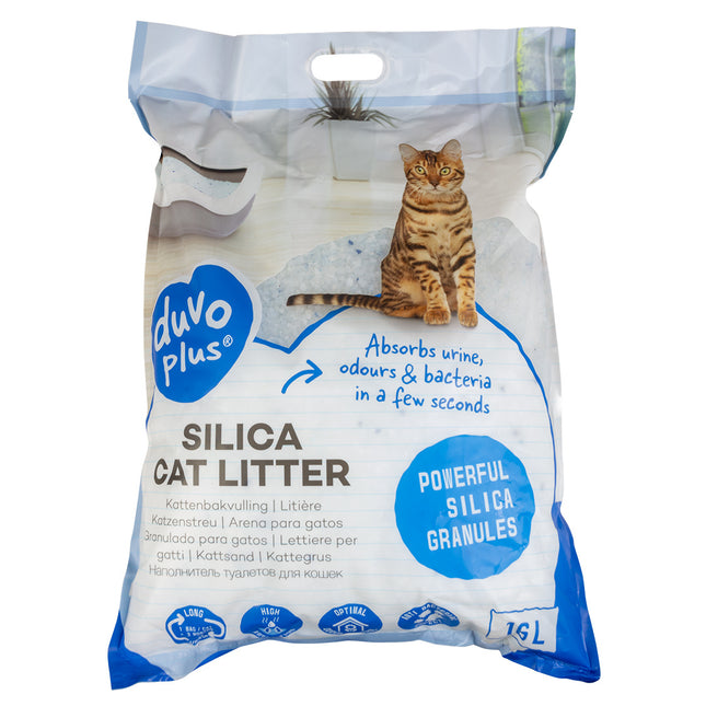 Premium Silica Katzenstreu 16L