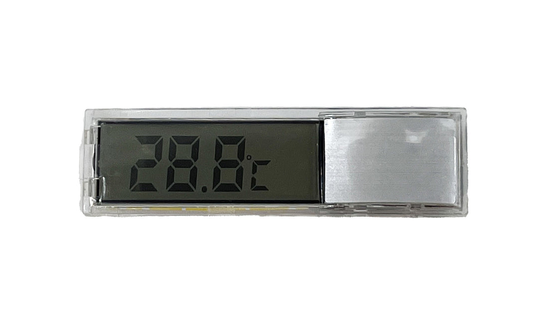 Digitales Klebethermometer Silber 