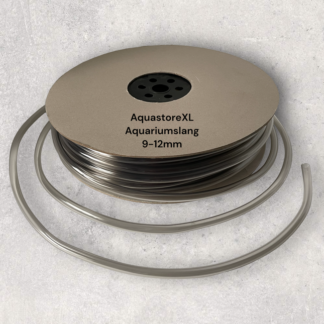 Antraciet Aquariumslang 9-12mm per meter