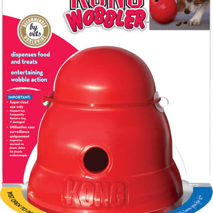 Kong Wobbler Rood Small