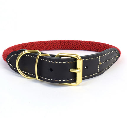 Explor Forest Halsband Nylon m - 47-51cm/8mm Rot