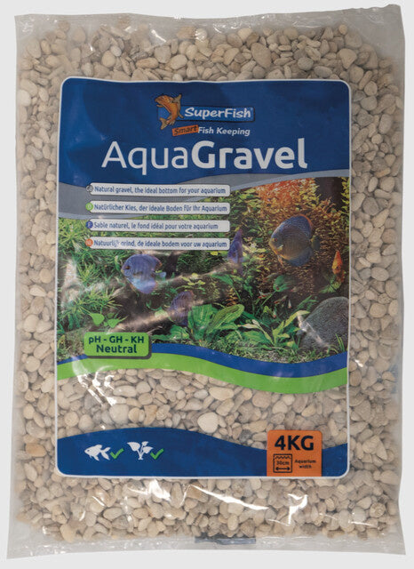 Aqua Gravel British Brown 5-8mm 4kg