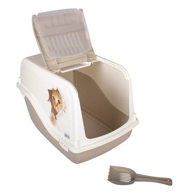 Katzentoilette Ariel Cat Surprise 57x39x38cm Mocaccino