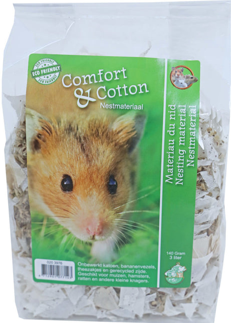 Nestmateriaal Eco Comfort&Cotton 140g