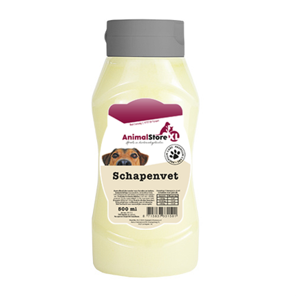 Schapenvet Naturel knijpfles 500ml