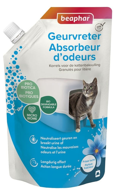 Katzenstreu Aloe Vera 2x 12kg + Geruchsentferner