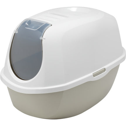 Kattentoilet Smart Cat Warmgrijs/Wit