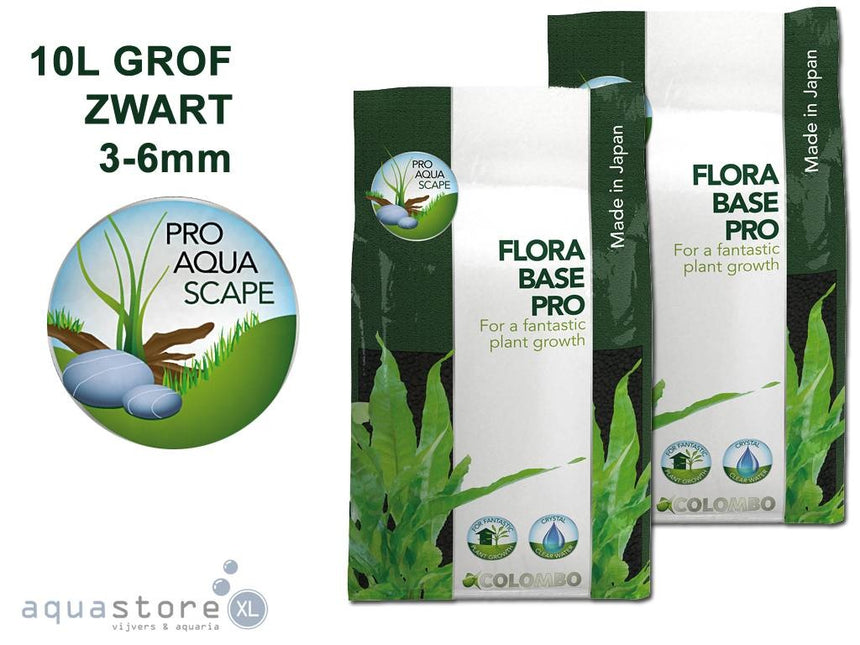 Flora Base pro grob schwarz 10L