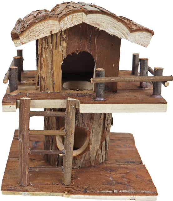 Hamsterhuis Natural Boomhut 22cm