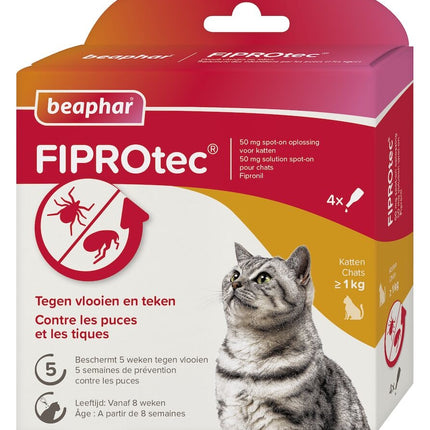 AnimalstoreXL Fiprotec Kat 4 pipetten