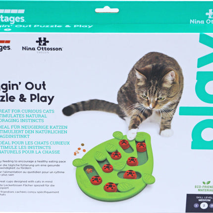 AnimalstoreXL Nina Ottosson Kattenspel Puzzle & Play Buggin Out