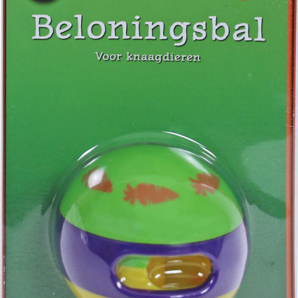 AnimalstoreXL Beloningsbal Knaagdier Blister 6cm