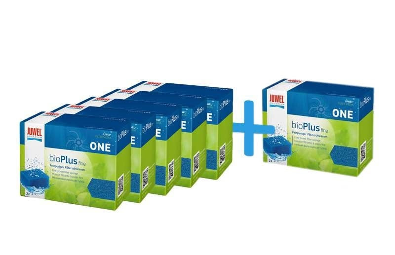 BioPlus Fine One Filterschwamm 5+1 gratis