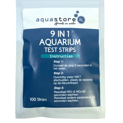 Aquarium und Teich 9-in-1-Teststreifen 100 Stück