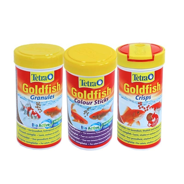 Goldfisch-Komplettsortiment-Futterpaket