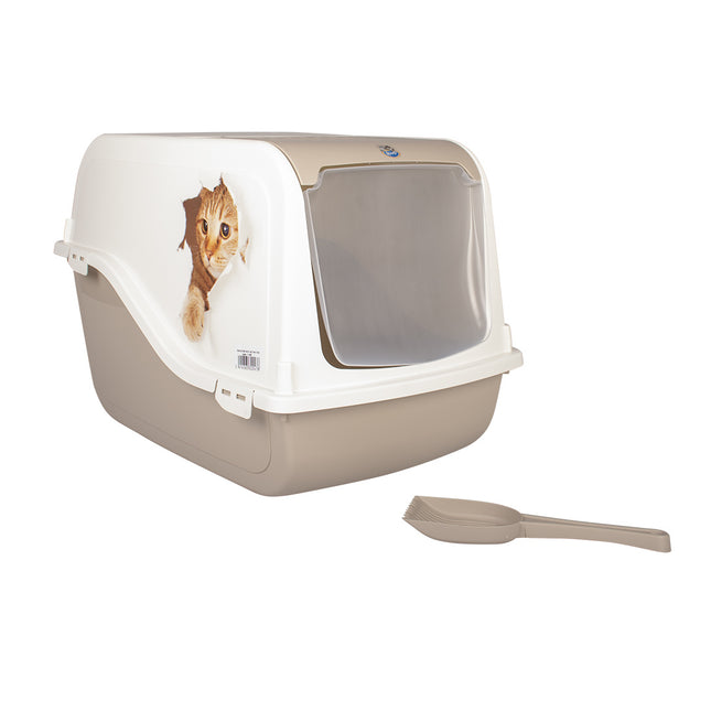 Katzentoilette Ariel Cat Surprise 57x39x38cm Mocaccino