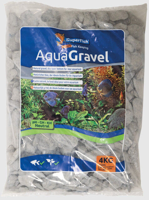 Aqua Pebble Schwarz 30-50mm 4kg