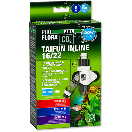 Proflora CO2 Taifun Inline 16/22