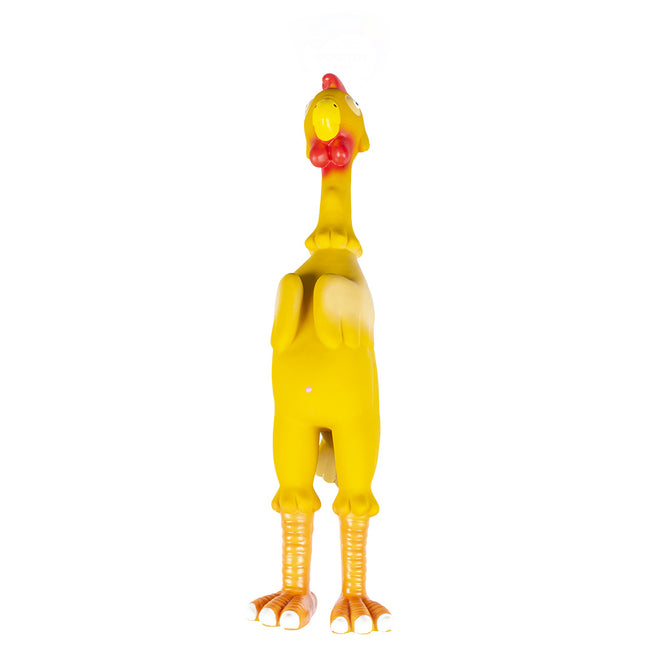 Latex Pop Up Lustiges Huhn L - 50cm Mehrfarbig